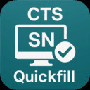 CTS SN Quickfill  screen for extension Chrome web store in OffiDocs Chromium