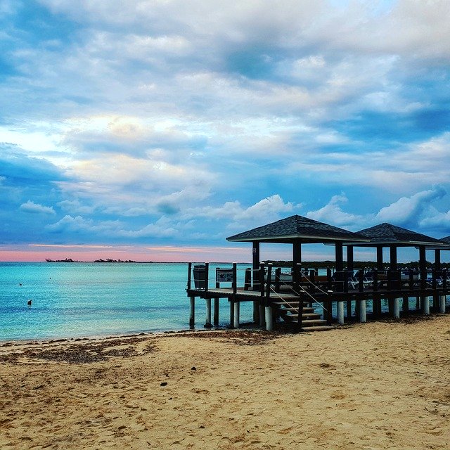 Download grátis Cuba Beach Sea Pink - foto ou imagem grátis para ser editada com o editor de imagens online GIMP