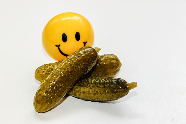Free download cucumber green angry smiley yellow free picture to be edited with GIMP free online image editor