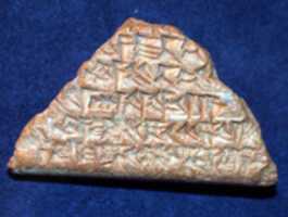 Free download Cuneiform tablet: fragment regarding the visibility of Mercury free photo or picture to be edited with GIMP online image editor