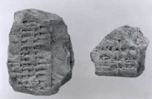Free download Cuneiform tablet: school exercise tablet, Urra=hubullu, tablet 3 free photo or picture to be edited with GIMP online image editor