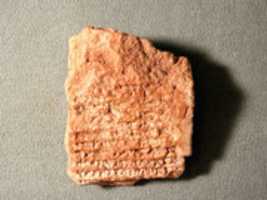 Free download Cuneiform tablet: theological text fragment free photo or picture to be edited with GIMP online image editor