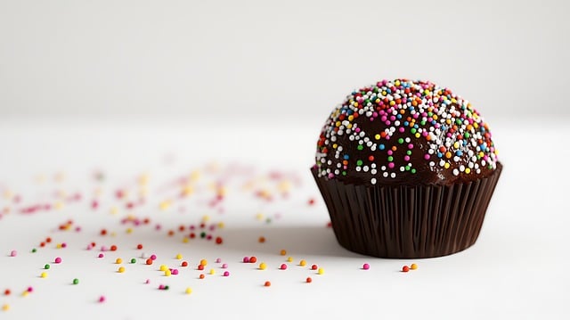 Free download cupcake chocolate sprinkles dessert free picture to be edited with GIMP free online image editor