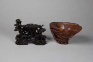 Free download Cup Depicting the Three Laughers of Tiger Creek free photo or picture to be edited with GIMP online image editor