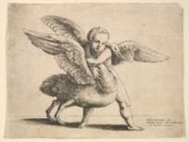 Free download Cupid and the Swan free photo or picture to be edited with GIMP online image editor