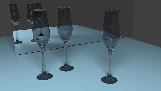 Free download Cup Mirror Glass -  free illustration to be edited with GIMP free online image editor