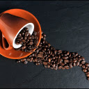 Cup of coffee beans  screen for extension Chrome web store in OffiDocs Chromium