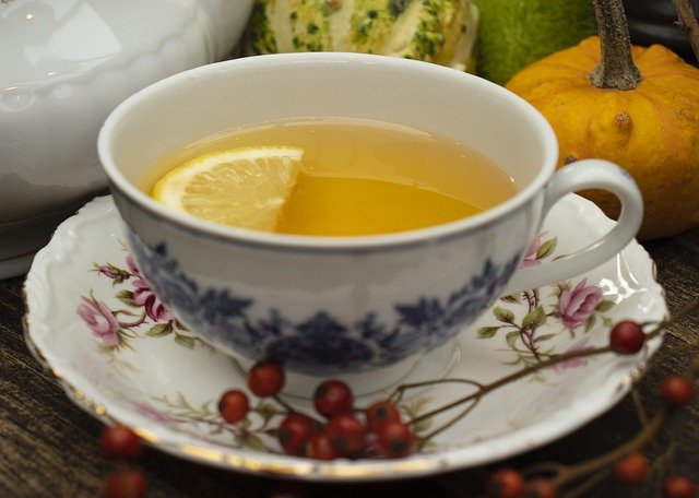 เทมเพลต Photo Cup Of Tea Autumn High - สำหรับ OffiDocs