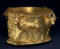 Free download Cup with a frieze of gazelles free photo or picture to be edited with GIMP online image editor