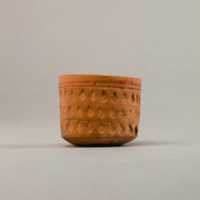 Free download Cup with three rows of impressed decoration free photo or picture to be edited with GIMP online image editor