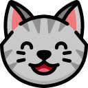 Curious Grey Tabby  screen for extension Chrome web store in OffiDocs Chromium