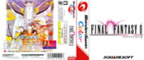 Free download (Custom) Final Fantasy II Wonderswan Color Box Art free photo or picture to be edited with GIMP online image editor