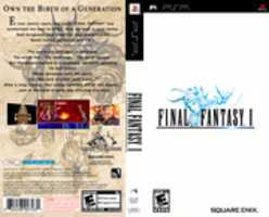 Free download (Custom) Final Fantasy PSP Box Art free photo or picture to be edited with GIMP online image editor