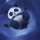 Cute anime panda painting theme  screen for extension Chrome web store in OffiDocs Chromium