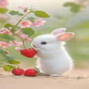 Cute bunny wallpaper  screen for extension Chrome web store in OffiDocs Chromium
