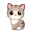 Cute cats  screen for extension Chrome web store in OffiDocs Chromium