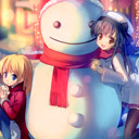 Cute christmas girl them 1920x1080  screen for extension Chrome web store in OffiDocs Chromium