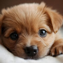 Cute golden puppy  screen for extension Chrome web store in OffiDocs Chromium