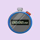 Cute Stopwatch  screen for extension Chrome web store in OffiDocs Chromium