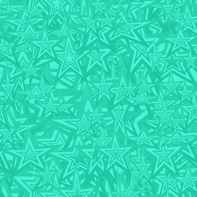 Free download Cyan Pentagon Star -  free illustration to be edited with GIMP free online image editor