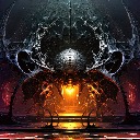 Cybernetic Spider Throne – A Dark Futuristic Realm  screen for extension Chrome web store in OffiDocs Chromium