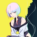Cyberpunk Edgerunners Lucy Smoking  screen for extension Chrome web store in OffiDocs Chromium