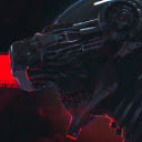 Cyberpunk Skull Soldier Live Wallpaper  screen for extension Chrome web store in OffiDocs Chromium