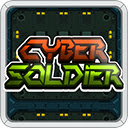 Cyber Soldier Shooting Game  screen for extension Chrome web store in OffiDocs Chromium