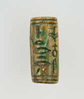 Free download Cylinder Bead Inscribed for Ahmose-Nefertari free photo or picture to be edited with GIMP online image editor
