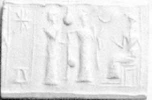 Free download Cylinder seal with ritual scene free photo or picture to be edited with GIMP online image editor