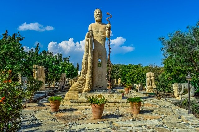 免费下载塞浦路斯 Mazotos Petreon Sculpture - 可使用 GIMP 在线图像编辑器编辑的免费照片或图片