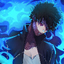 Dabi MHA My Hero Academia Anime Theme  screen for extension Chrome web store in OffiDocs Chromium