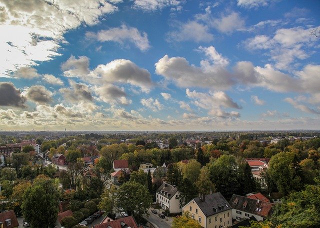 Gratis download Dachau Distant View Alpine - gratis foto of afbeelding om te bewerken met GIMP online afbeeldingseditor