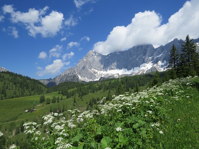 Free download dachstein view mountains austria free picture to be edited with GIMP free online image editor