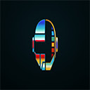 Daft Punk Helmets Theme HD  screen for extension Chrome web store in OffiDocs Chromium
