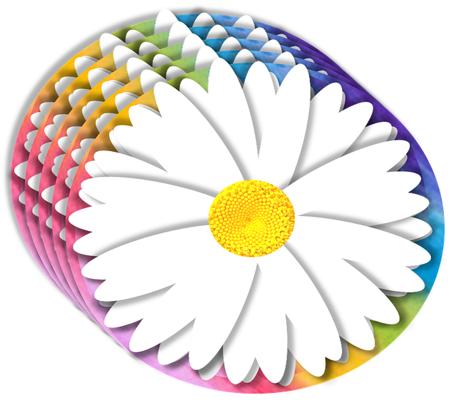 Free download Daisy 3D Element -  free illustration to be edited with GIMP free online image editor