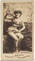 Free download Daisy Murdoch, from the Actors and Actresses series (N45, Type 1) for Virginia Brights Cigarettes free photo or picture to be edited with GIMP online image editor