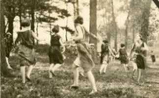 Gratis download Dans op Iowa College in 1922 gratis foto of afbeelding om te bewerken met GIMP online afbeeldingseditor