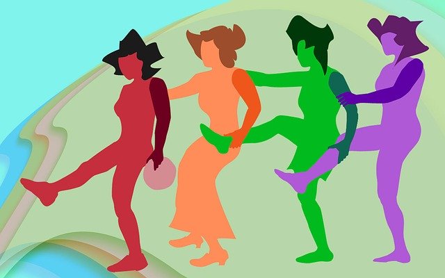 Free download Dance Dancing Four -  free illustration to be edited with GIMP free online image editor