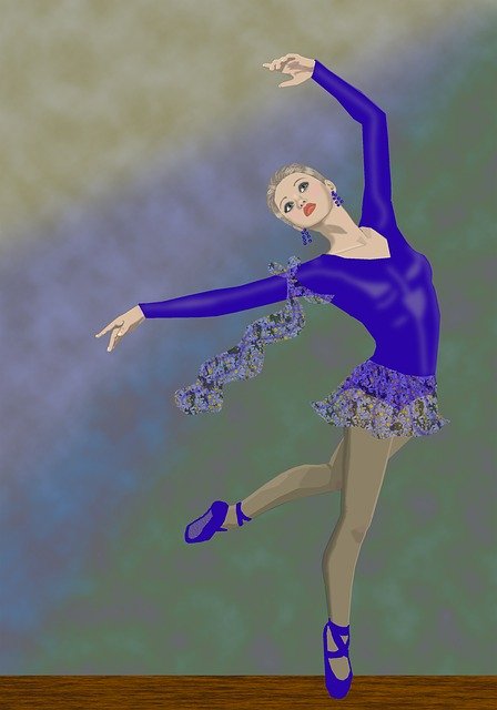 Free download Dancer Female Performer -  free illustration to be edited with GIMP free online image editor