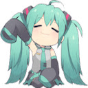 Dancing Miku GIF popup  screen for extension Chrome web store in OffiDocs Chromium
