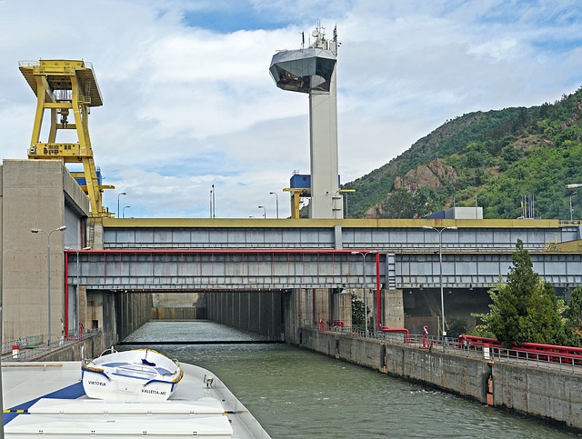 Free download danube two stage lock iron gate free picture to be edited with GIMP free online image editor