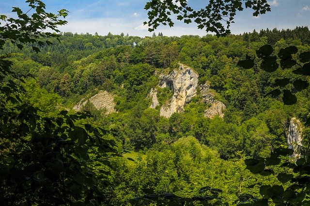 Free download Danube Valley Swabia Rock -  free photo or picture to be edited with GIMP online image editor