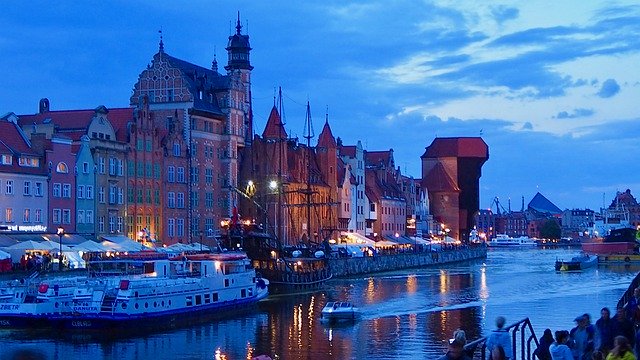 Free download Danzig Gdańsk Tourism -  free photo or picture to be edited with GIMP online image editor