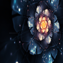 Dark Artistic Flower  screen for extension Chrome web store in OffiDocs Chromium