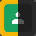 Dark Mode for Google classroom  screen for extension Chrome web store in OffiDocs Chromium
