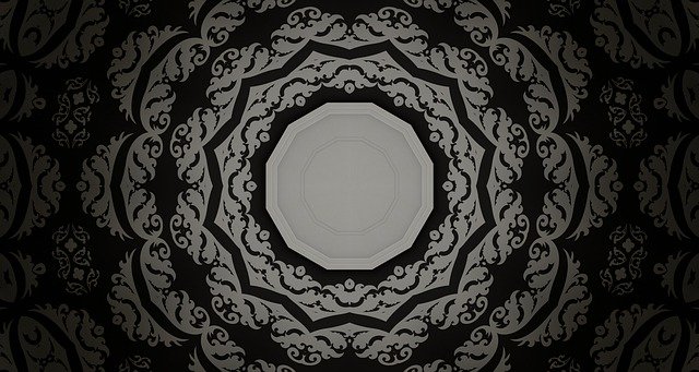Free download Dark Pattern Circle -  free illustration to be edited with GIMP free online image editor