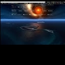 Dark Space Theme  screen for extension Chrome web store in OffiDocs Chromium