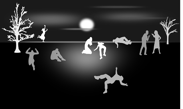Free download Dark Tree Moon -  free illustration to be edited with GIMP free online image editor