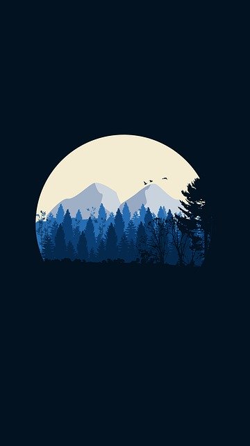 Free download Dark Wallpaper Night -  free illustration to be edited with GIMP free online image editor